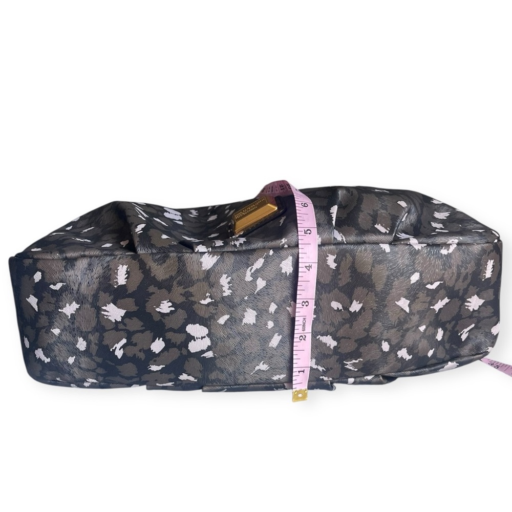 Marc Jacobs Black and Gray Hobo Bag with Metallic Accents - Picture 10 of 11